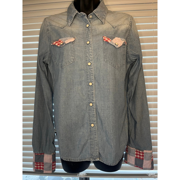 Denim & Supply Ralph Lauren Tops - Denim and Supply Ralph Lauren Blue Button Down Shirt